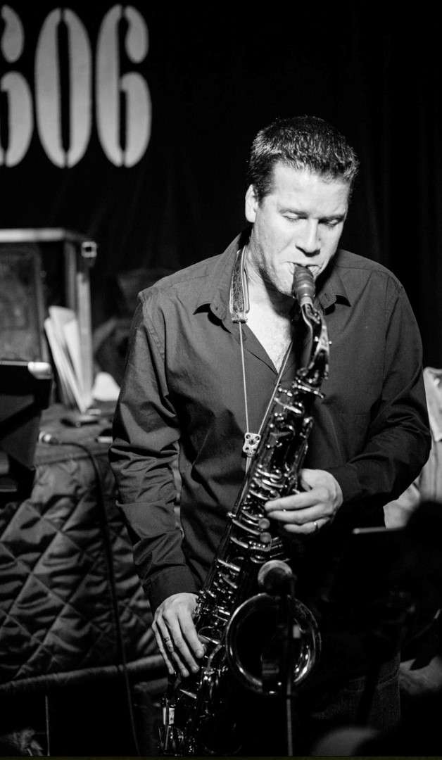 Simon Allen, Saxophonist, at the 606 Club