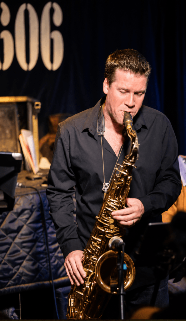 Simon Allen, Saxophonist, at the 606 Club - AB Workshops - AB Workshops Simon Allen, Saxophonist, at the 606 Club